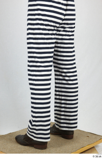  Photos man in prisoner suit 2 20th century Prisoner suit historical clothing lower body striped pants 0004.jpg
